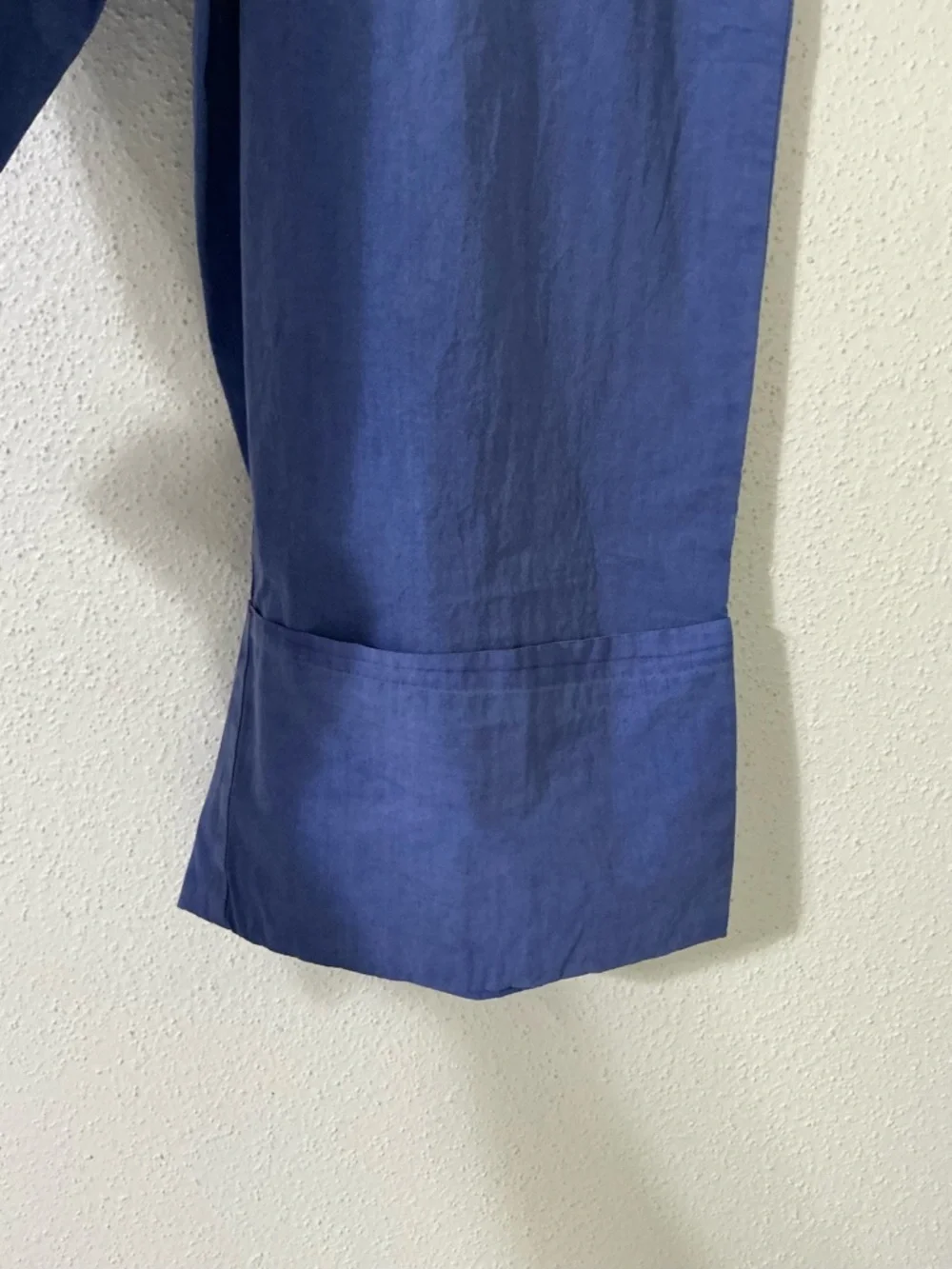 NWT Free people Lula cuff pants In Amparo Blue Size XS